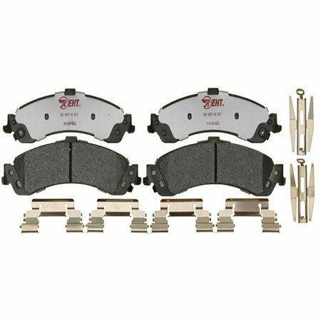 R/M BRAKES OE Replacement, Hybrid Technology, Includes Mounting Hardware EHT834H